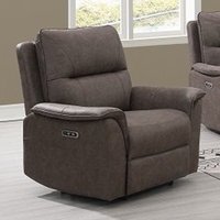 Keller Fabric 1 Seater Sofa In Truffle