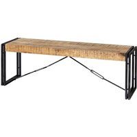 Clio Industrial Wooden Dining Bench In Oak