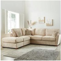 Very Home Kingston L/H Corner Chaise With Footstool