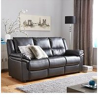 Very Home Albion Luxury Faux Leather High Back 3 Seater + 2 Seater Sofa Set (Buy And Save!)