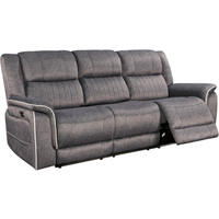 Hannan Fabric 3 Seater Electric Recliner Sofa
