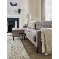 Very Home Oslo Reversible Fabric Chaise Sofa