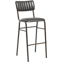 Tavo Stacking Bar Stool Vintage Black (2 pack)