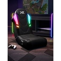 X Rocker Shadow Rgb 2.0 Audio Floor Rocker Gaming Chair With App Control