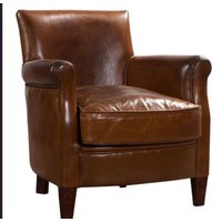 Alfie Vintage Distressed Leather Chair