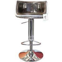 Aviator Vintage Tobacco Distressed Real Leather Barstool