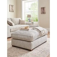Very Home Arlo Fabric Footstool