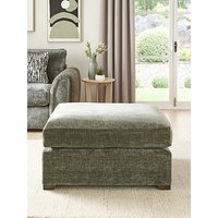 Very Home Layla Large Fabric Footstool