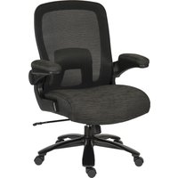 Hershey Fabric Home And Office Chair In Black