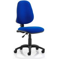 Eclipse Plus I Office Chair In Blue No Arms