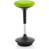 Sitall Fabric Office Visitor Stool With Myrrh Green Seat