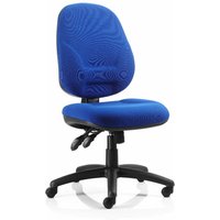Eclipse Plus XL Office Chair In Blue No Arms