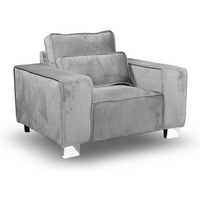 Sloane Armchair with Cushion Silver