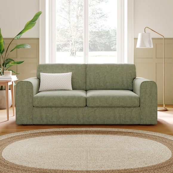 Abel Vintage Soft Chenille 3 Seater Sofa