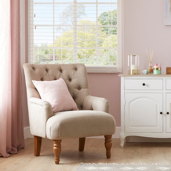 Arianna Button Back Accent Chair