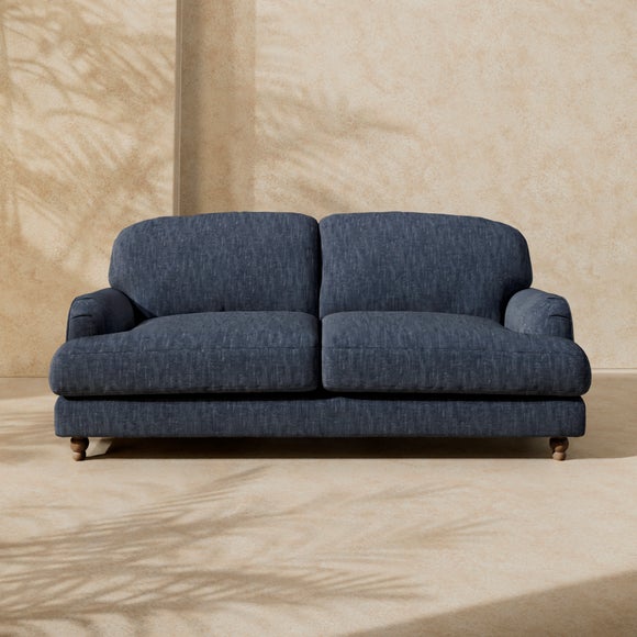 Arthur Linen Chenille 3 Seater Sofa