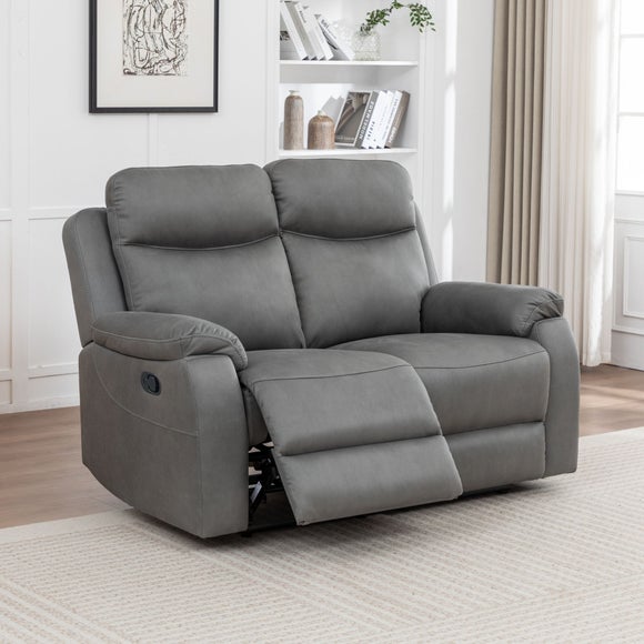 Aviemore Faux Leather 2 Seater Manual Reclining Sofa