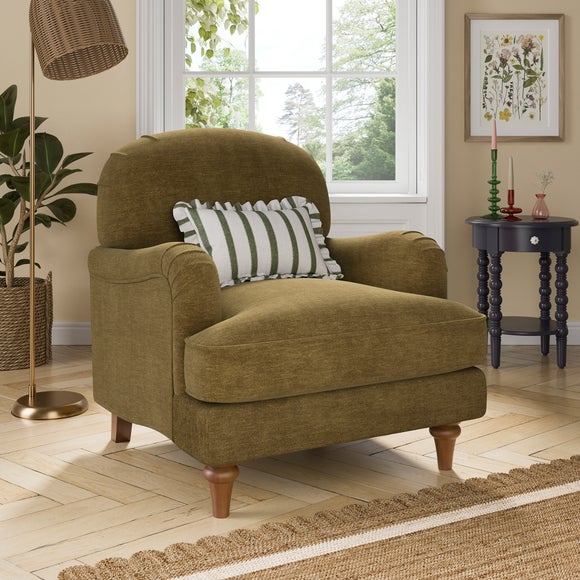 Beatrice II Chenille Armchair