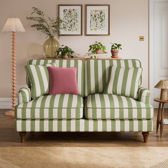 Beatrice II Woven Stripe 2 Seater Sofa