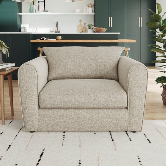 Blake Basket Weave Texture Snuggle Chair