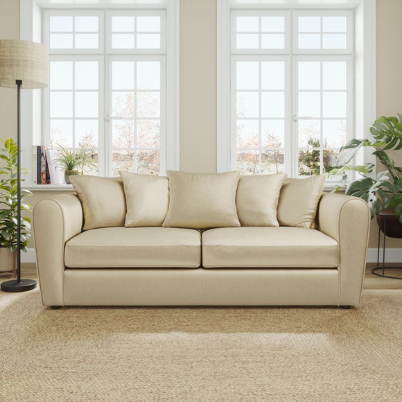 Blake Curved Arm Opulent Velvet 3 Seater Sofa