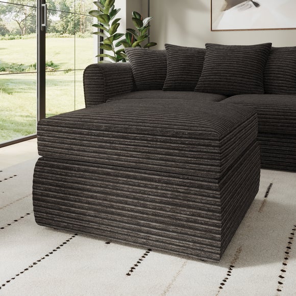 Blake Horizontal Jumbo Cord Footstool