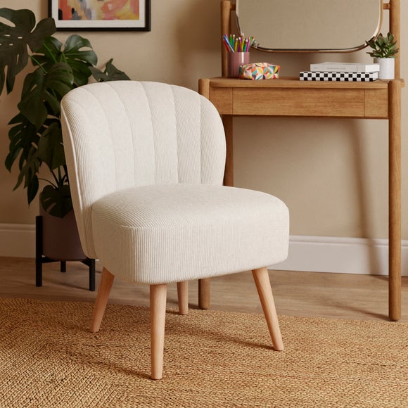Colette Ribbed Chenille Accent Chair