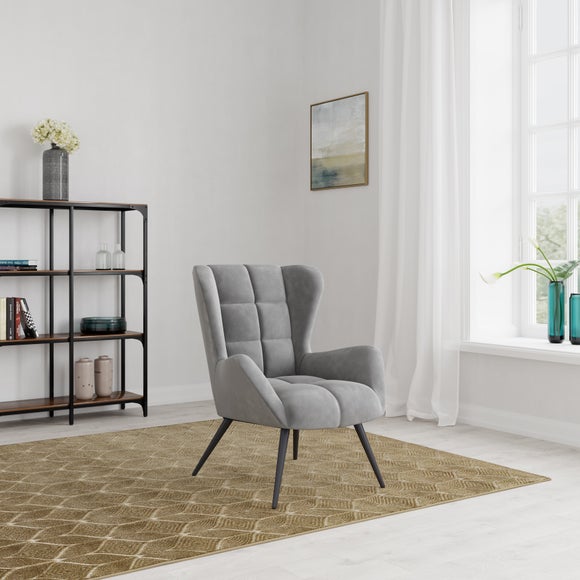 Dalton Velvet Accent Chair