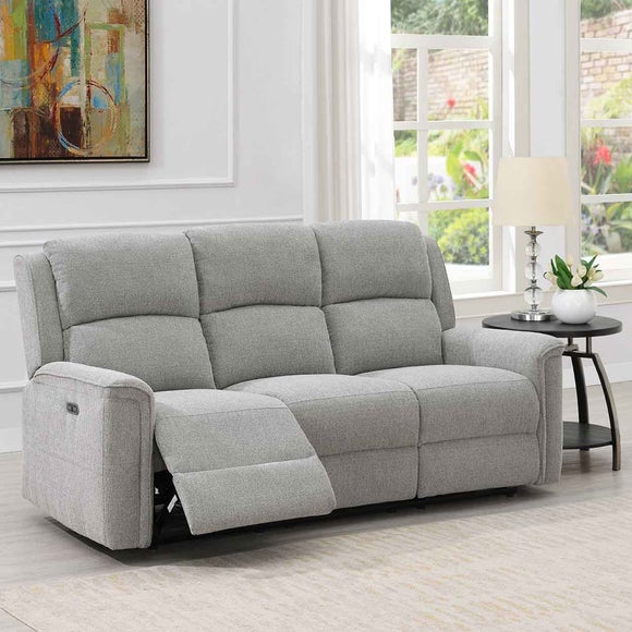 Dartmoor Chenille Power Recliner 3 Seater Sofa