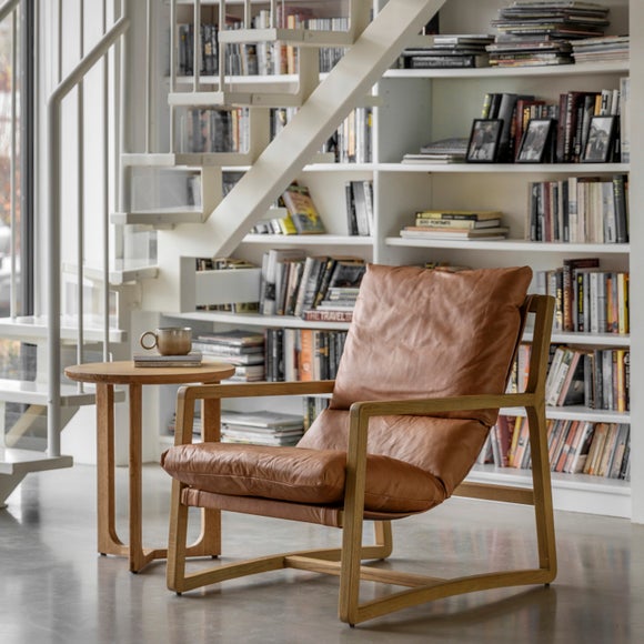 Davis Leather Lounge Chair