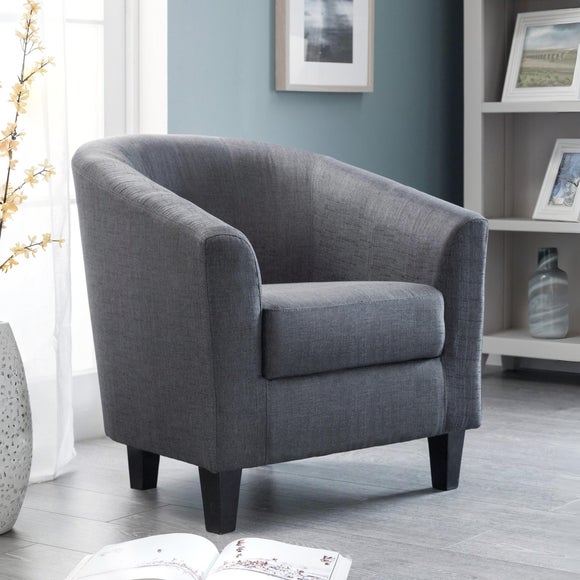 Hugo Linen Tub Chair