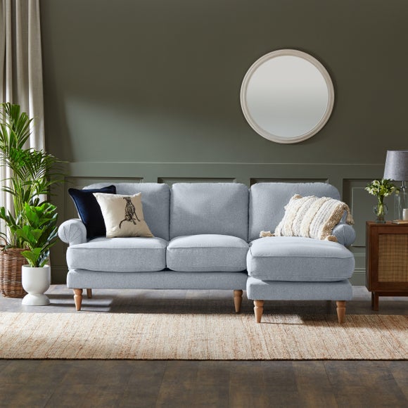 Jolene Soft Texture Corner Chaise Sofa