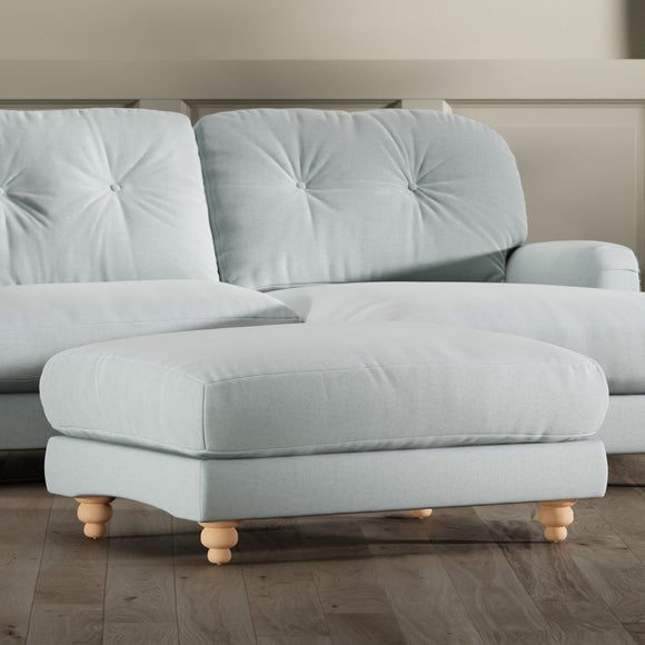 Martha Vintage Velvet Footstool