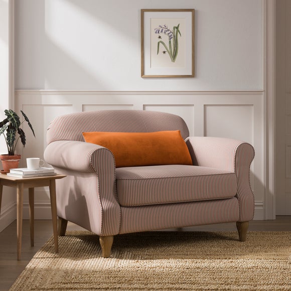 Millie Tiny Stripe Snuggle Chair