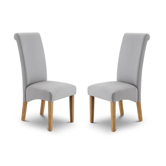Rio Set Of 2 Scrollback Dining Chairs