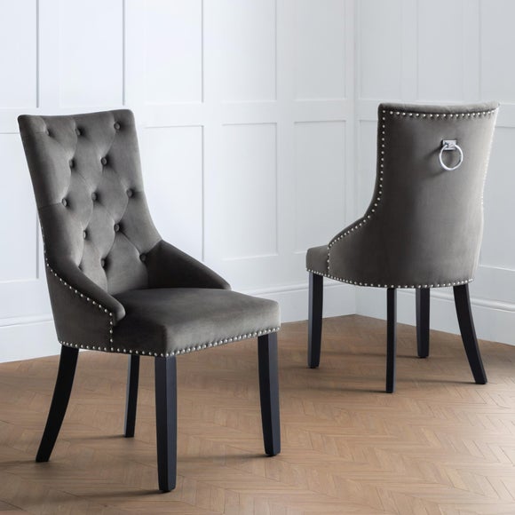 Veneto Set Of 2 Knockerback Dining Chairs