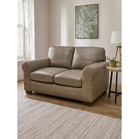 The Very Collection Bailey Italian Leather 2 Seater Sofa Bed - Fsc Certified