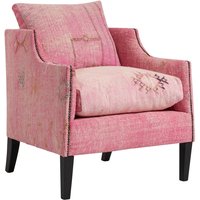 Regal Chair Moroccan Pink, Chair - Andrew Martin Other Fabric