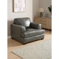 The Very Collection Astoria Italian Leather Armchair - Fsc Certified
