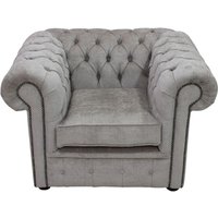 Belvedere Chesterfield Wool Club Chair