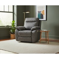 Albany Charcoal Fabric Recliner Armchair