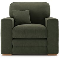 Madden Pewter Fabric Armchair