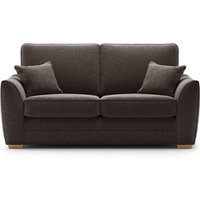 Bella Chocolate Fabric 2 Seater Sofa
