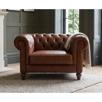 Jameson Chestnut Leather Armchair