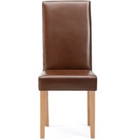 Olivia Brown Set of 2 Dining Chairs