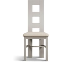 Painted Linen Set of 2 Painted Dining Chairs