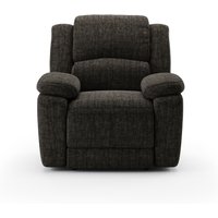 Lawrence Charcoal Fabric Recliner Armchair
