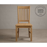 Warwick Oak Set of 2 Oak Dining Chairs
