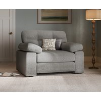 Helston Steel Fabric Armchair