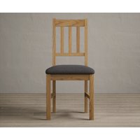 York Charcoal Grey Set of 2 Dining Chairs